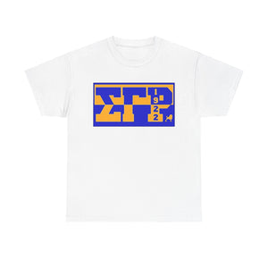 Sigma Gamma Rho - split color Letters